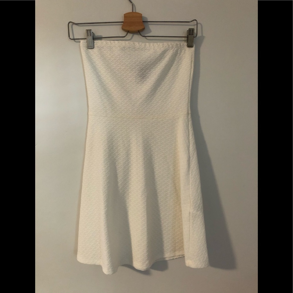 H&M (Divided) Strapless Skater Skirt Dress